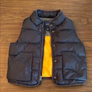 Black Kids GAP Puffer Vest